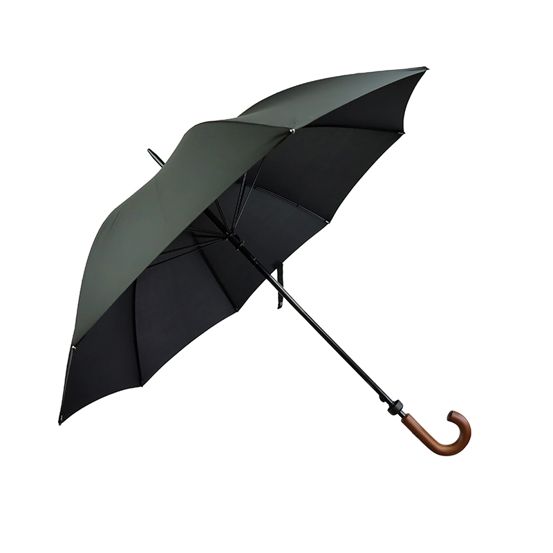 Fulton Huntsman Gents' Walking Stick Umbrella with Dark Wood Handle